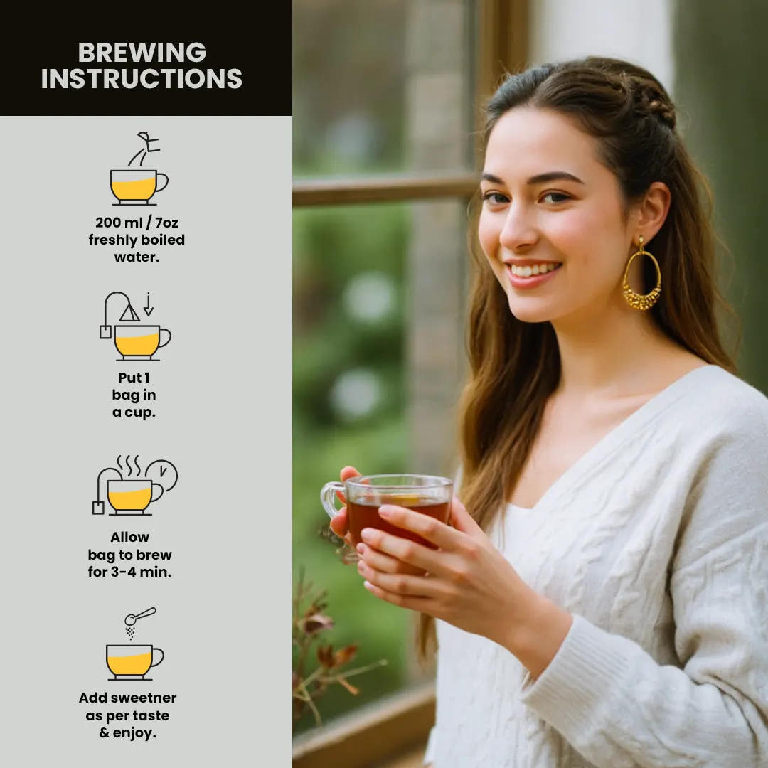 Autumn Black Apple Cinnamon Tea