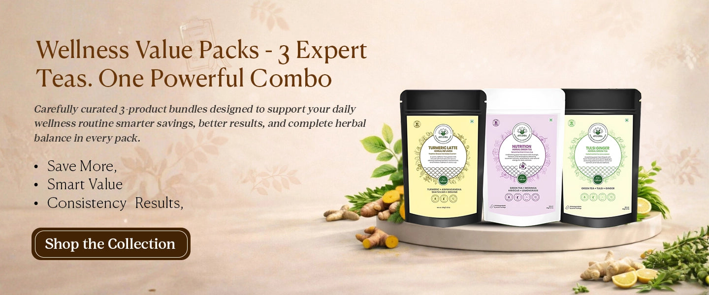 Wellness Value Packs - 3 Expert Teas, One Powerful Combo. Curated herbal tea bundles for daily wellness with smarter savings