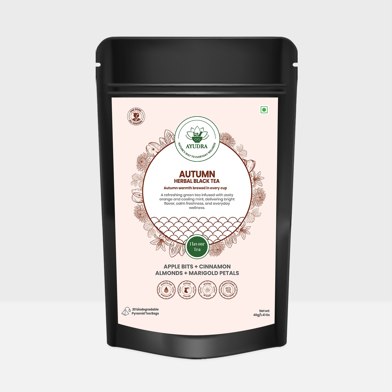 Autumn Black Apple Cinnamon Tea