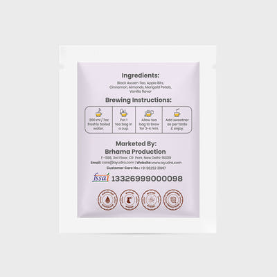 Autumn Black Apple Cinnamon Tea Sample Sachet