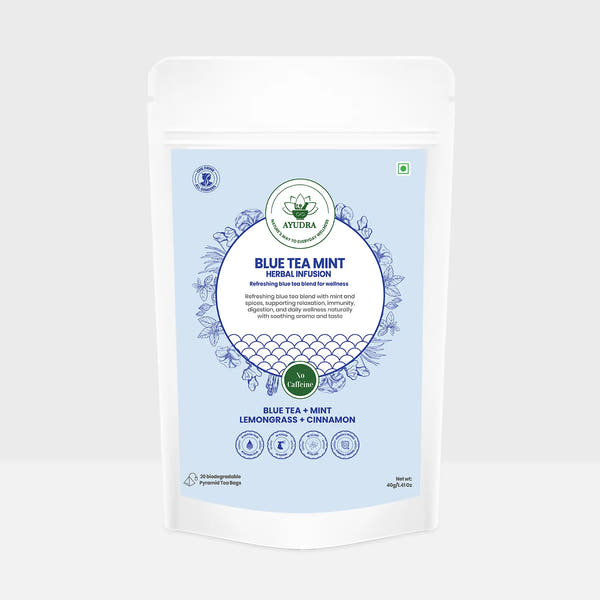 Blue Tea Mint Tisane