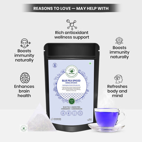 Blue Pea Spiced Tea