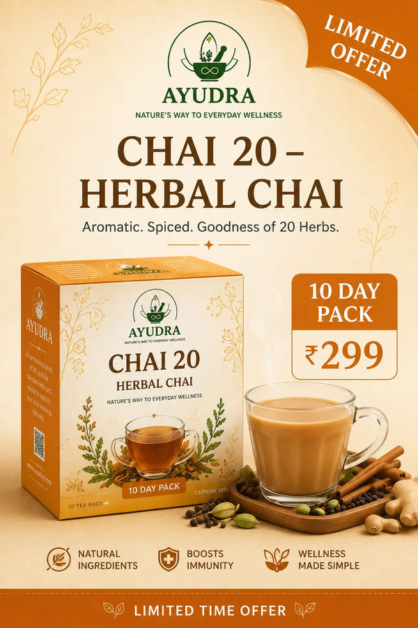Chai 20 – Herbal Chai (10 Day Pack)