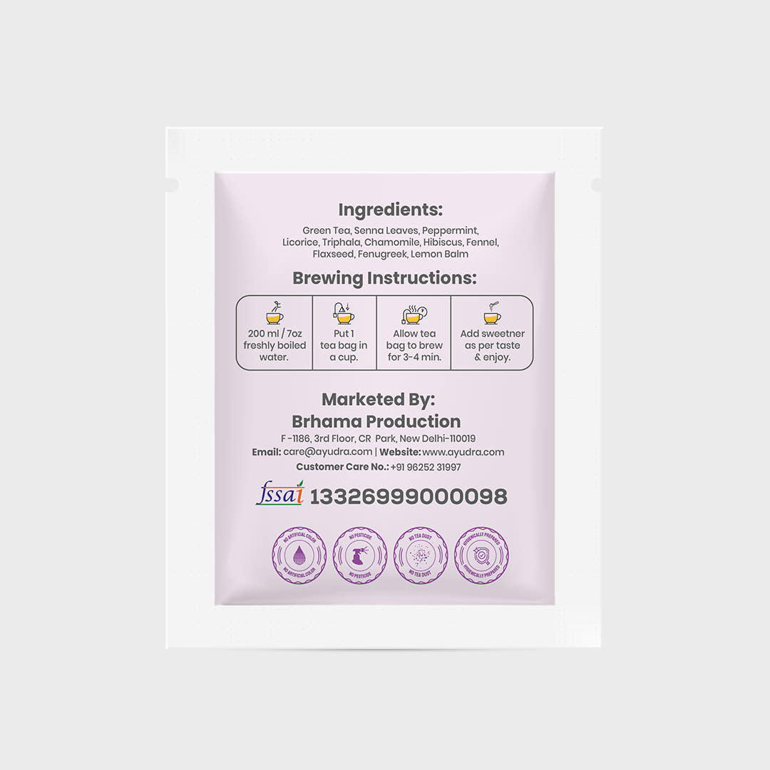 Constipation Tea Sample Sachet