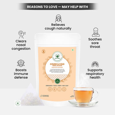Cough and cold herbal infusion package