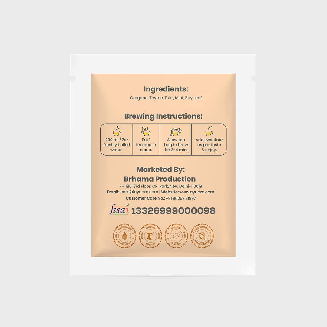 Cough & Cold Tea Sample Sachet