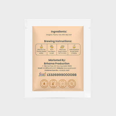 Cough & Cold Tea Sample Sachet