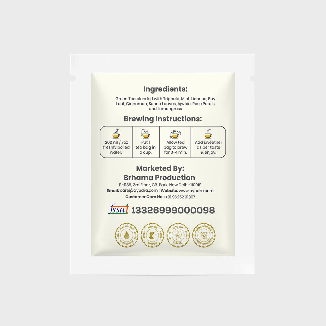 Digestion Tea Sample Sachet