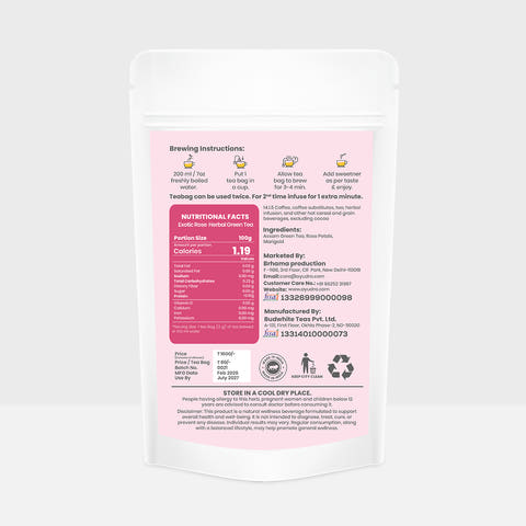 Exotic Rose Green Tea