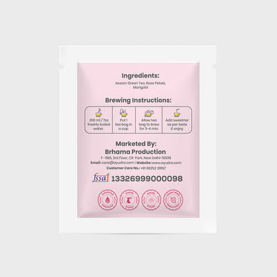 Exotic Rose Green Tea Sample Sachet
