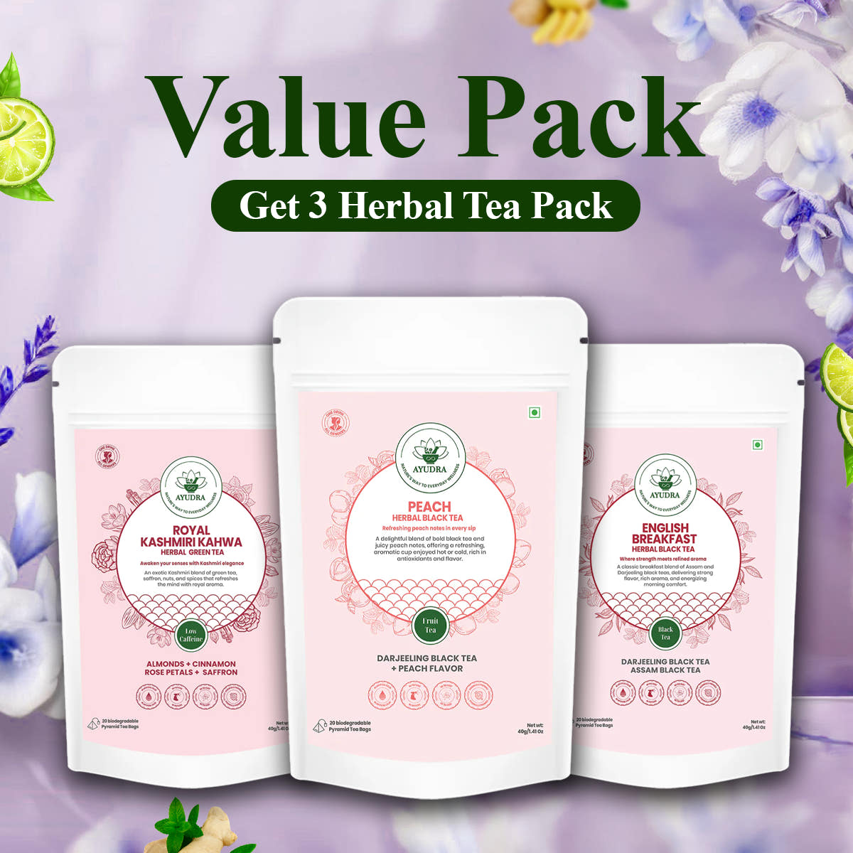 Luxury Kashmiri Indulgence Value Pack Combo