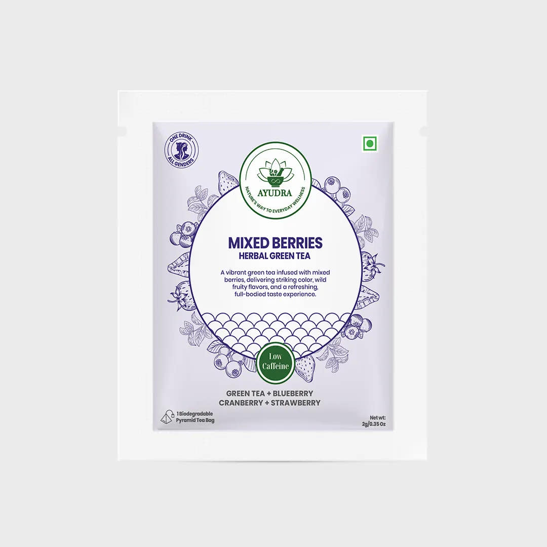 Mixed Berries Green Tea Sample Sachet