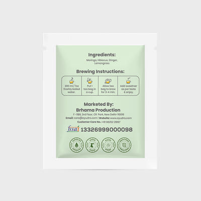Moringa Nutrition Tisane Sample Sachet