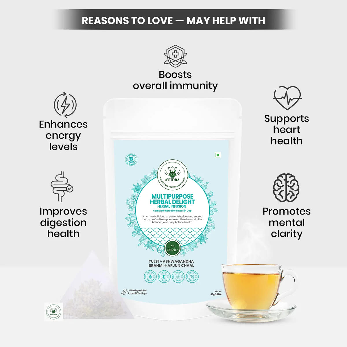 Multipurpose Herbal Delight Tea