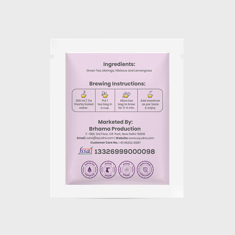 Nutrition Tea Sample Sachet