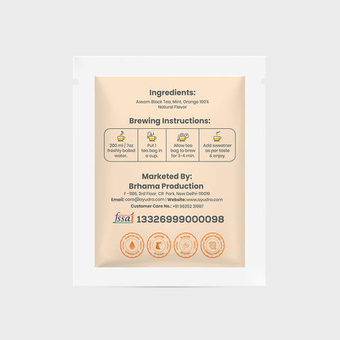Orange & Mint Tea Sample Sachet