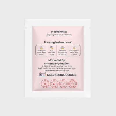 Peach Black Tea Sample Sachet