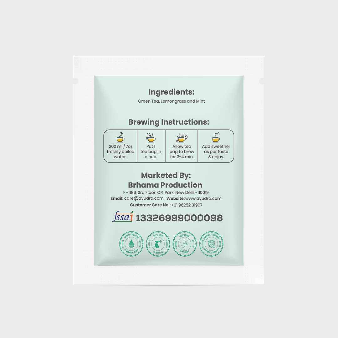 Refreshing Mint Tea Sample Sachet