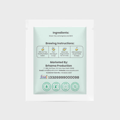 Refreshing Mint Tea Sample Sachet