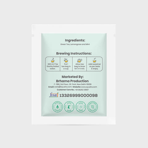 Refreshing Mint Tea Sample Sachet