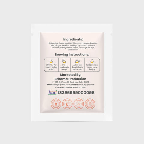 Slimtox Energy Tea Sample Sachet