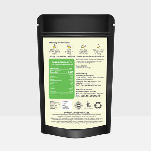 Tulsi Ginger Green Tea