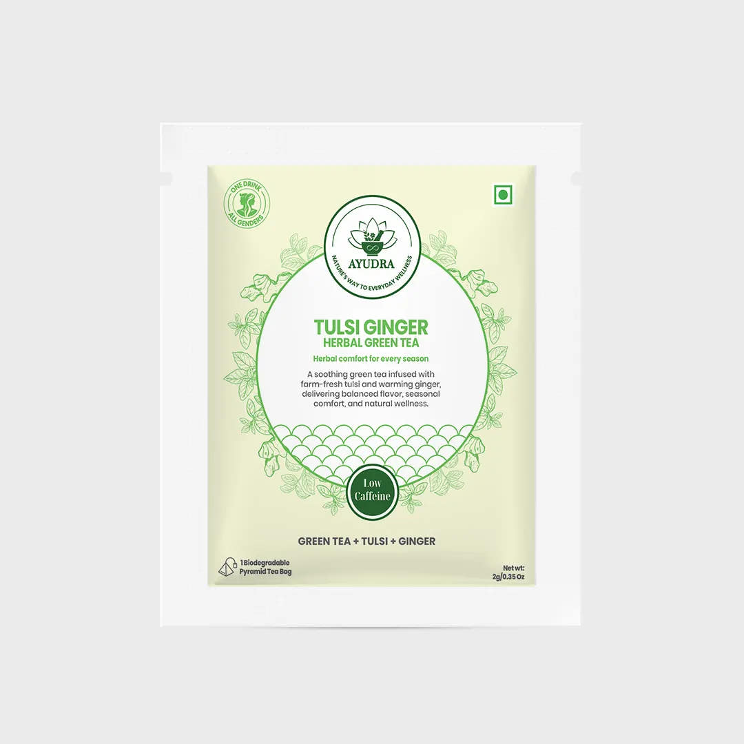 Tulsi Ginger Green Tea Sample Sachet