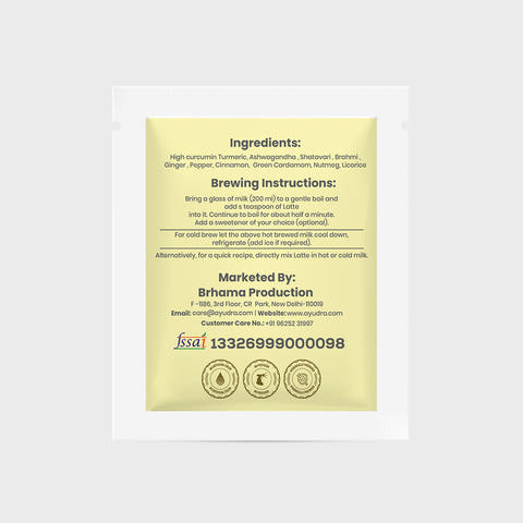 Turmeric Latte Sample Sachet