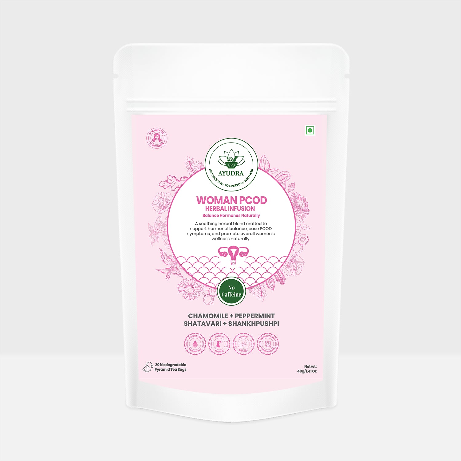 Woman PCOD Tea