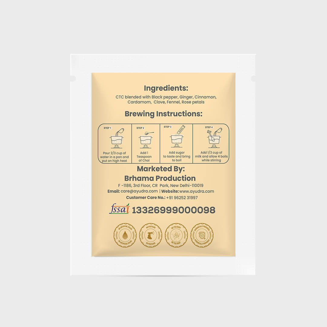 Brewing instructions and ingredients