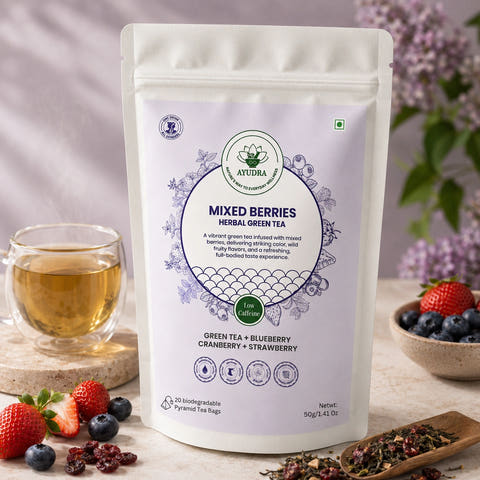 Mixed Berries Green Tea